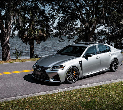 Фото дисков Vossen HF-3 на Lexus GS IV