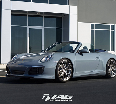 Фото дисков HRE P101 на Porsche 911 VII