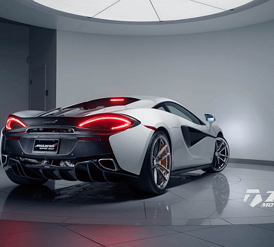 Фото дисков HRE P104 на McLaren 570S