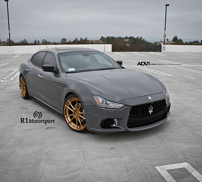 Фото дисков ADV.1 ADV5.2 M.V2 SL на Maserati Ghibli