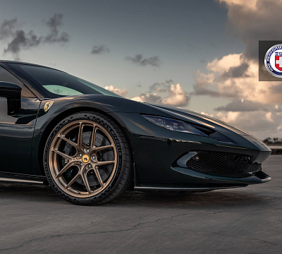 Фото дисков HRE R101 Lightweight на Ferrari 296