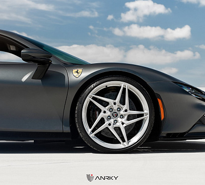 Фото дисков Anrky S1-X3 на Ferrari SF90