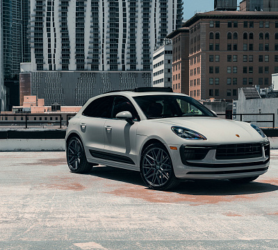 Фото дисков Vossen HF-7 на Porsche Macan I