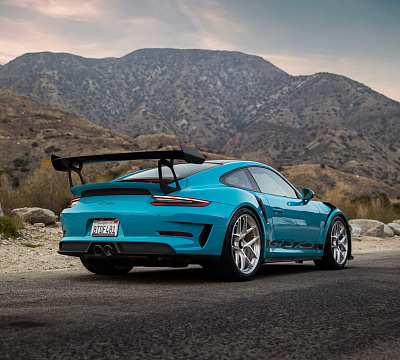 Фото дисков HRE R101 Lightweight на Porsche 911 VII