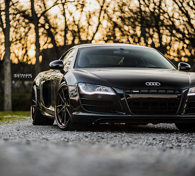 Фото дисков Strasse Wheels SV1 Deep Concave FS на Audi R8 (Typ 42)