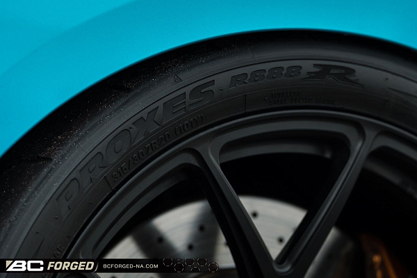 Фото дисков BC Forged RZ05 Черный матовый на Nissan GT-R