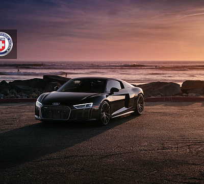 Фото дисков HRE P104 на Audi R8 (4S)