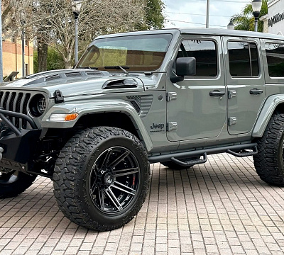 Фото дисков 4PLAY 4P08 на Jeep Wrangler IV (JL)