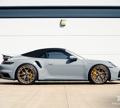 Фото дисков Vossen LC3-01 на Porsche 911 VIII