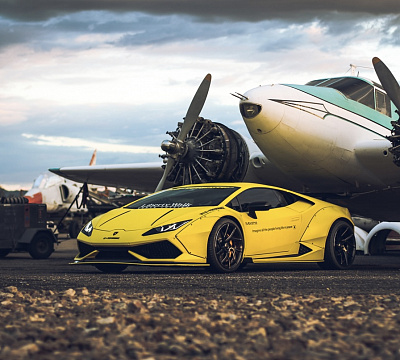 Фото дисков Savini SV67 на Lamborghini Huracan