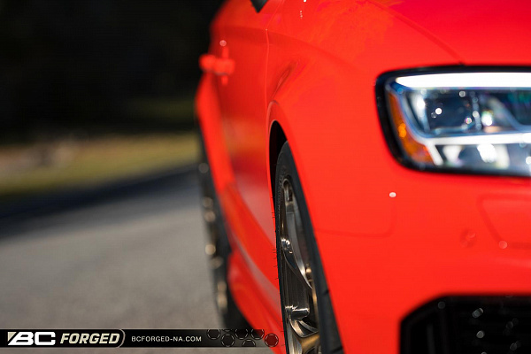 Фото дисков BC Forged RZ21 Глянцевая бронза на Audi A/S/RS 3 (8V)
