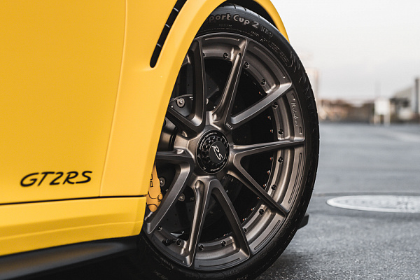 Фото дисков Brixton Forged WR3.2 Сатиновый темный лак на Porsche 911 VII