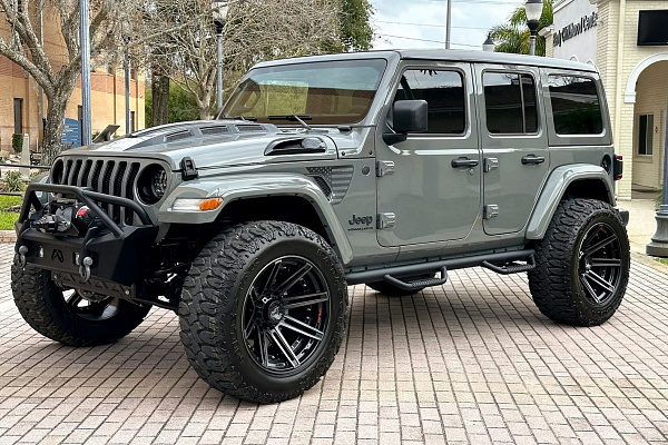 Фото дисков 4PLAY 4P08  на Jeep Wrangler IV (JL)