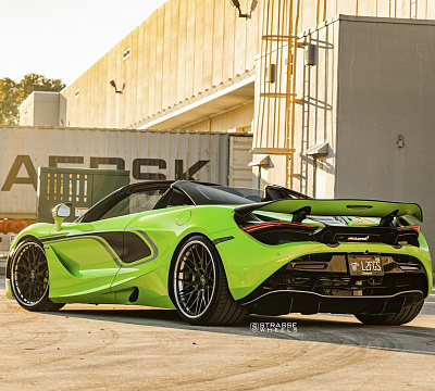 Фото дисков Strasse Wheels SV10M Deep Concave FS на McLaren 720S