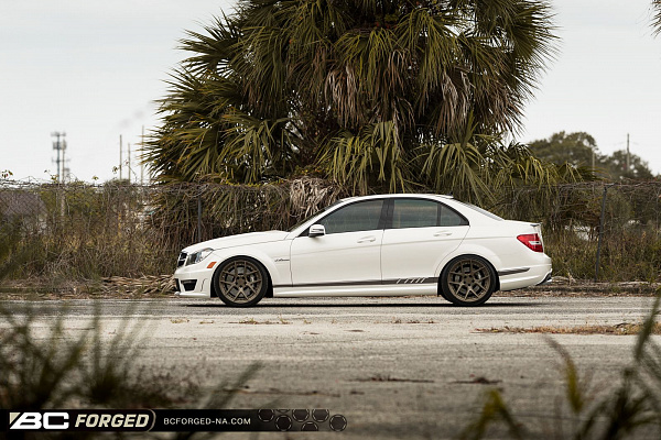 Фото дисков BC Forged HCS02 Сатиновая бронза на Mercedes-Benz C-Class (W204)