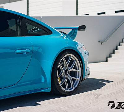 Фото дисков HRE R101 Lightweight на Porsche 911 VII