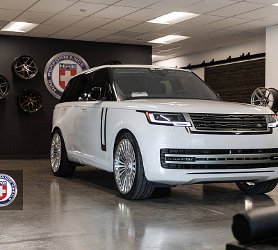 Фото дисков HRE L103M на Land Rover Range Rover III