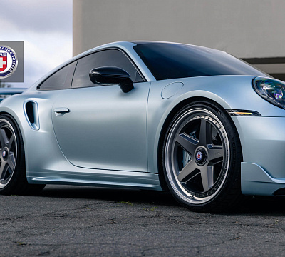 Фото дисков HRE 517 на Porsche 911 VIII
