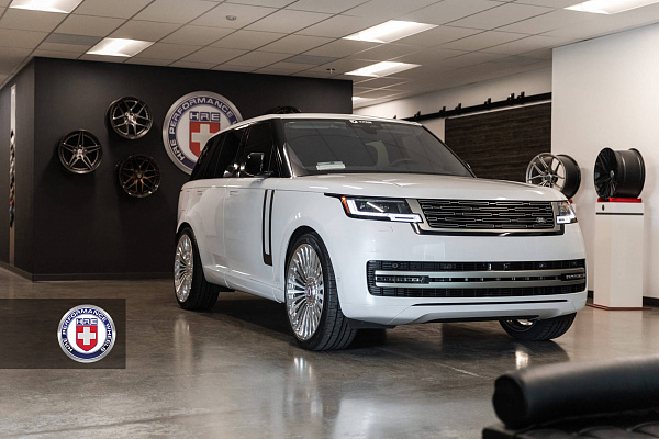 Фото дисков HRE L103M Глянцевый лак на Range Rover III