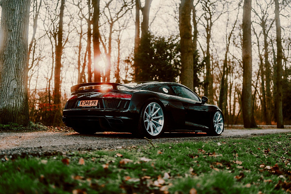 Фото дисков Brixton Forged R11-R Глянцевый лак на Audi R8 (4S)