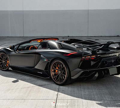 Фото дисков Anrky AN30 на Lamborghini Aventador