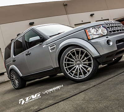 Фото дисков Vossen VFS-2 на Land Rover Discovery IV