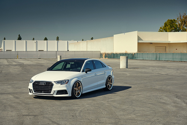 Фото дисков Asanti REGAL Глянцевая бронза на Audi A/S/RS 3 (8V)
