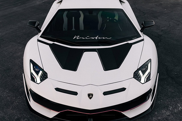 Фото дисков Brixton Forged NC01-R Серебро на Lamborghini Aventador