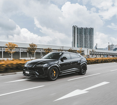 Фото дисков Brixton Forged PF7 на Lamborghini Urus