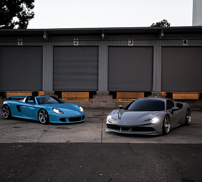Фото дисков HRE 305 на Ferrari SF90