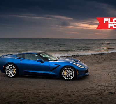 Фото дисков HRE FF01 на Chevrolet Corvette C7