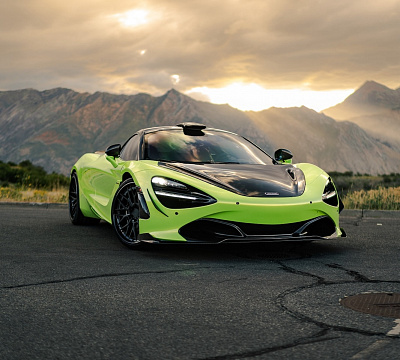 Фото дисков Strasse Wheels SV10M Deep Concave FS на McLaren 720S