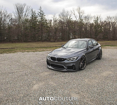 Фото дисков HRE P104 на BMW 3/M3 (F3x/F80)