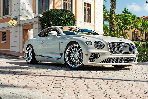 Фото дисков Anrky AN19 Полированный лак на Bentley Continental GT III
