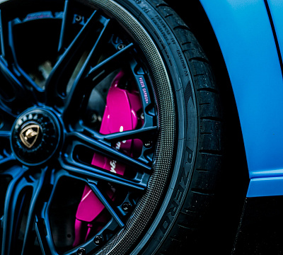Фото дисков Brixton Forged FDE05 на Lamborghini Aventador