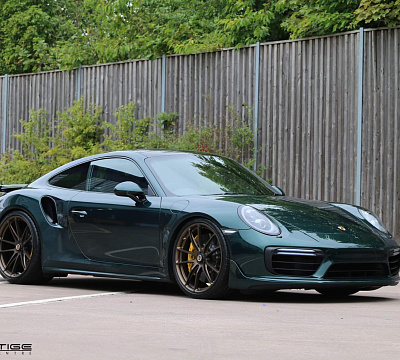 Фото дисков HRE P104 на Porsche 911 VII
