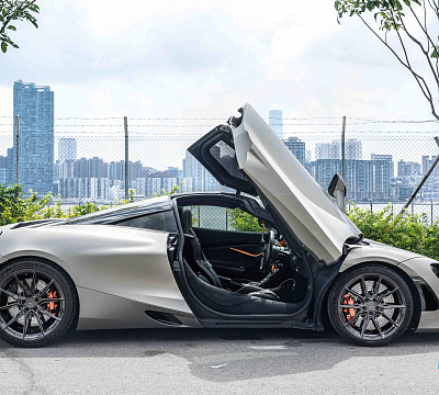 Фото дисков Vossen EVO-2R на McLaren 720S