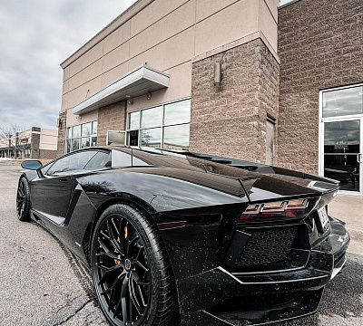 Фото дисков Brixton Forged FDE01 на Lamborghini Aventador