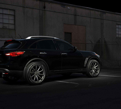 Фото дисков Vossen CV1 на Infiniti FX II