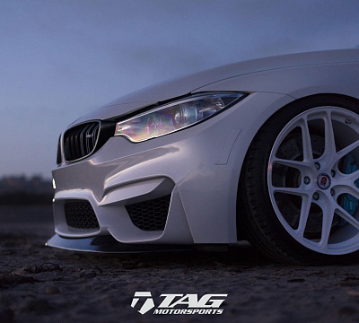 Фото дисков HRE R101 Lightweight на BMW 3/M3 (F3x/F80)