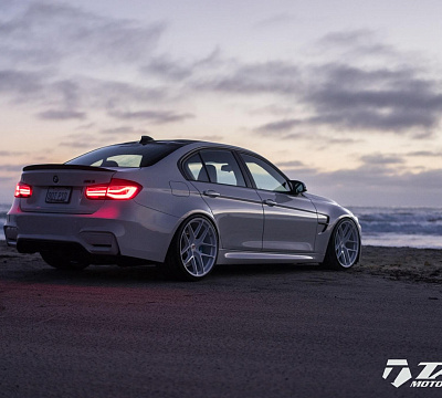 Фото дисков HRE R101 Lightweight на BMW 3/M3 (F3x/F80)