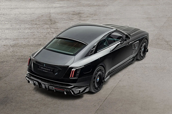 Фото дисков Mansory FD.15 Черный глянец на Rolls-Royce Spectre