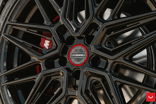 Фото дисков Vossen HF-7 Черный глянец на BMW 4/M4 (G22/G82)