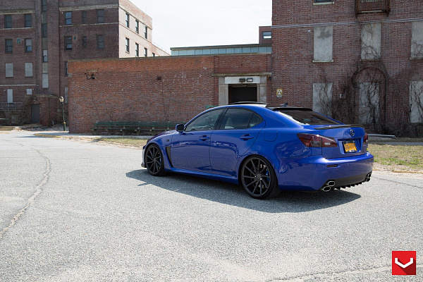 Фото дисков Vossen CVT Матовый графит на Lexus IS II