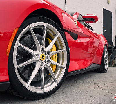 Фото дисков Vossen EVO-2 на Ferrari Portofino