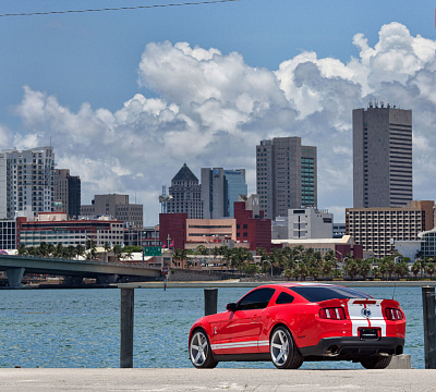 Фото дисков Vossen CV3 на Ford Mustang V