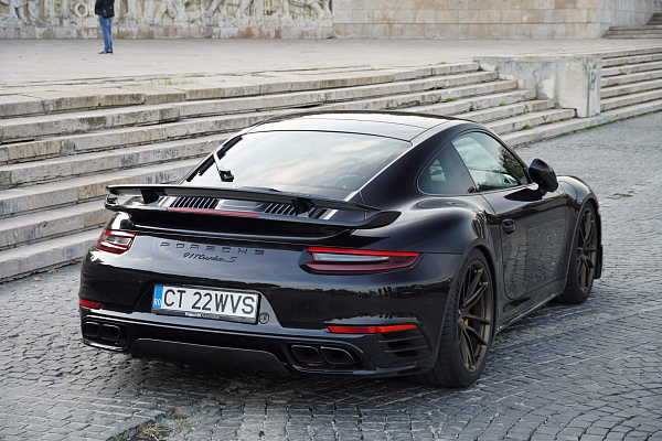 Фото дисков HRE P101 Сатиновая бронза на Porsche 911 VII