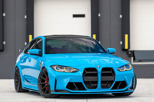 Фото дисков Brixton Forged R11-RS Сатиновый темный лак на BMW 3/M3 (G2x/G80)