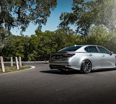 Фото дисков Vossen HF-3 на Lexus GS IV