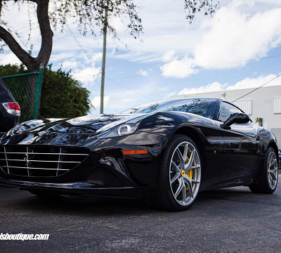 Фото дисков HRE P101 на Ferrari California